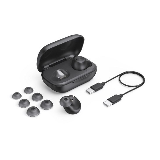 Безжични слушалки Hama Spirit Chop II, TWS, in-Ear, Black