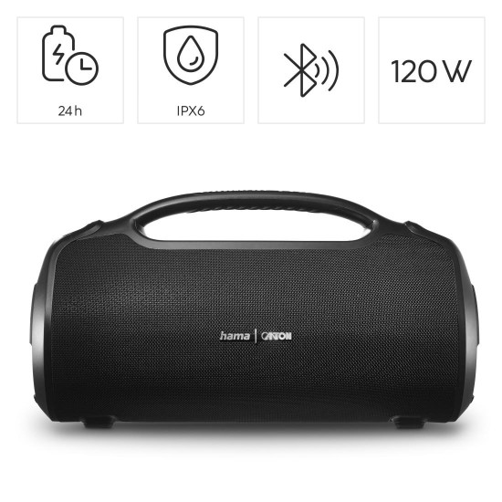 Преносима тонколона HAMA Canton UltiMate Pro, водоустойчива, 120W, Black