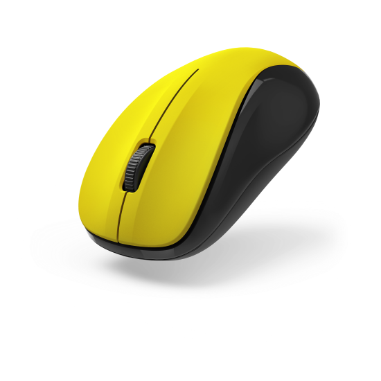 Безжична мишка Hama MW-300 V2, Yellow