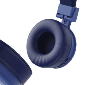Безжични слушалки HAMA Freedom Lit III, Bluetooth, On-Ear, с микрофон, Blue (HAMA-221767)