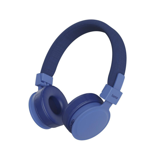 Безжични слушалки HAMA Freedom Lit III, Bluetooth, On-Ear, с микрофон, Blue (HAMA-221767)