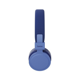 Безжични слушалки HAMA Freedom Lit III, Bluetooth, On-Ear, с микрофон, Blue (HAMA-221767)