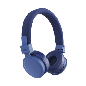 Безжични слушалки HAMA Freedom Lit III, Bluetooth, On-Ear, с микрофон, Blue (HAMA-221767)