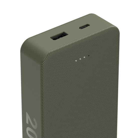 Външна батерия HAMA Colour 20, 20000 mAh, 201716, Green
