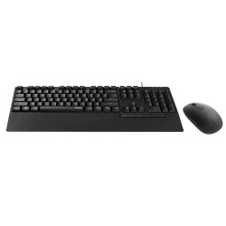 Комплект клавиатура и мишка Rapoo NX2000, USB, Black