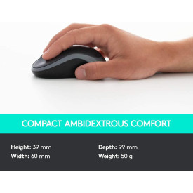 Комплект клавиатура и мишка Logitech MK330, Black (920-003989)