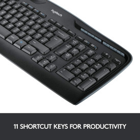 Комплект клавиатура и мишка Logitech MK330, Black (920-003989)