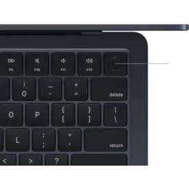 Лаптоп Apple MacBook Air 15 MW1I3ZEA, Apple M4 10-Core, 16GB LPDDR5, 256GB SSD, 15.3 инча, Mac OS Sequioa