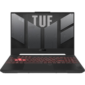 Лаптоп ASUS TUF GAMING A15 2023 FA507NUR-LP080, 15.6 инча, IPS, FHD 1920x1080, 144 Hz, Ryzen 7 7435HS, 16 GB DDR5, 1 TB SSD, RTX 4050 6 GB, Без OS