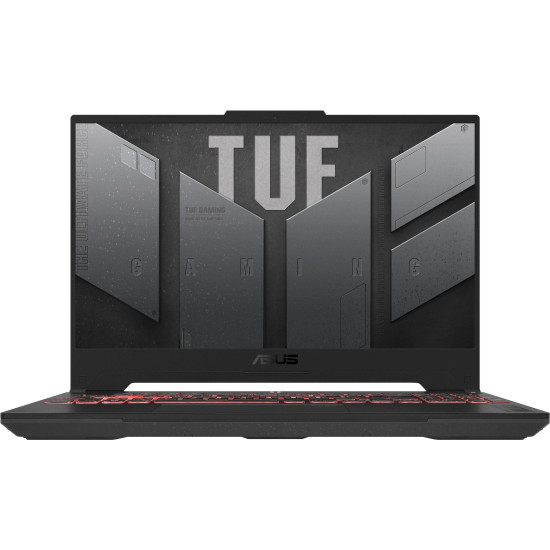 Лаптоп ASUS TUF GAMING A15 2023 FA507NUR-LP080, 15.6 инча, IPS, FHD 1920x1080, 144 Hz, Ryzen 7 7435HS, 16 GB DDR5, 1 TB SSD, RTX 4050 6 GB, Без OS