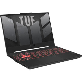 Лаптоп ASUS TUF GAMING A15 2023 FA507NUR-LP080, 15.6 инча, IPS, FHD 1920x1080, 144 Hz, Ryzen 7 7435HS, 16 GB DDR5, 1 TB SSD, RTX 4050 6 GB, Без OS