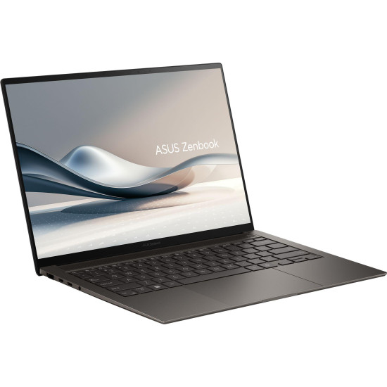 Лаптоп ASUS Zenbook S14 UX5406SA-PZ612XNA, Intel Core Ultra 7 258V, 14 инча OLED 2.8K, тъчскрийн, 32GB LPDDR5X RAM, 1TB SSD, Windows 11 Pro