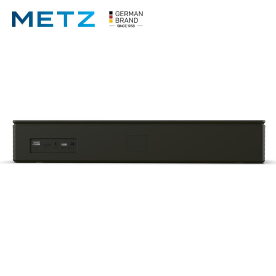 Саундбар METZ Sound 2 Mini, 10W, LED, SD слот, USB-C, Bluetooth, Black