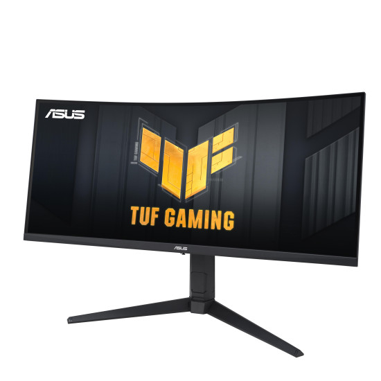 Монитор ASUS TUF GAMING VG34VQEL1A, 34 инча, VA, UWQHD 3440x1440, 1500R, 100Hz, 1ms, G-SYNC, FreeSync Premium Pro
