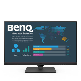 Монитор BenQ BL3290QT, 32 инча, IPS, QHD 2560 x 1440, 75 Hz, 5 ms, HDMI/DP