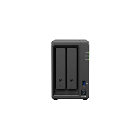 NAS устройство Synology DS725+, 2-Bay, AMD Ryzen R1600, 2GB DDR4