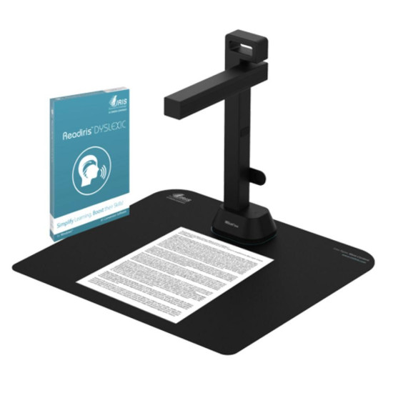 Скенер IRIS Desk 6 Pro Dyslexic, A3, 13 Mp, USB 2.0, Черен