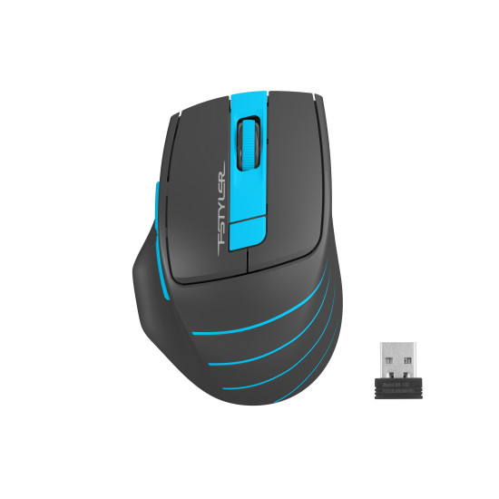 Безжична мишка A4Tech FG30S Fstyler, Silent, Blue