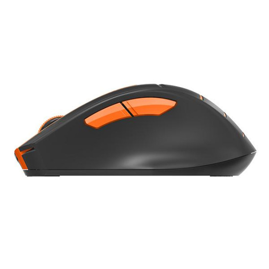 Безжична мишка A4Tech FG30S Fstyler, Silent, Orange