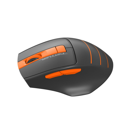 Безжична мишка A4Tech FG30S Fstyler, Silent, Orange