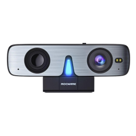 Уеб камера ROCWARE RC08P, QHD 2K, USB-A, USB-C, Mic