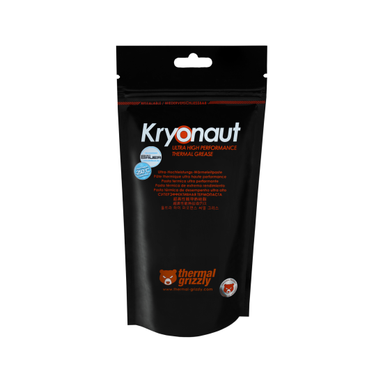 Термопаста Thermal Grizzly Kryonaut - 11.1g, Черен