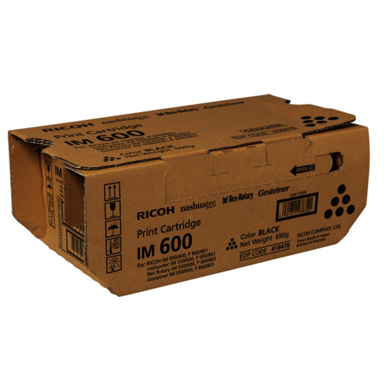 Тонер касета Ricoh IM 600, за P800/ P801, 25000 копия, Черен