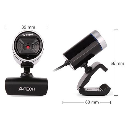 Уеб камера A4Tech PK-910H, FHD, USB, Mic
