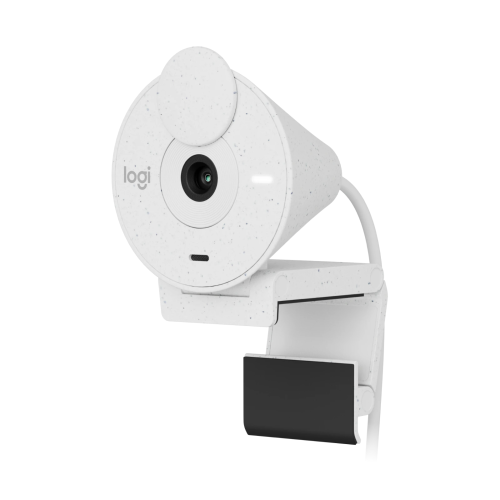 Уеб камера LOGITECH Brio 300, FHD, USB, Mic, White