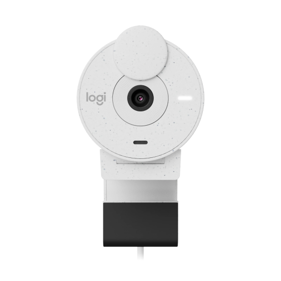 Уеб камера LOGITECH Brio 300, FHD, USB, Mic, White