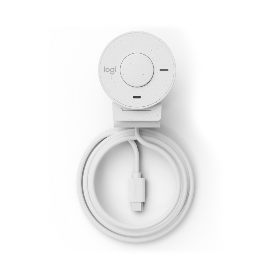 Уеб камера LOGITECH Brio 300, FHD, USB, Mic, White