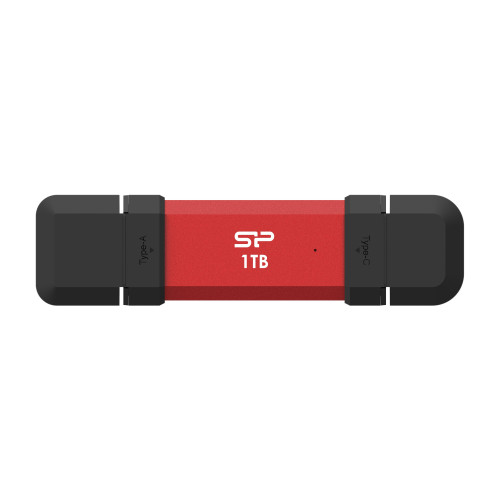 Външен SSD диск Silicon Power DS72 1TB, USB 3.2, Red