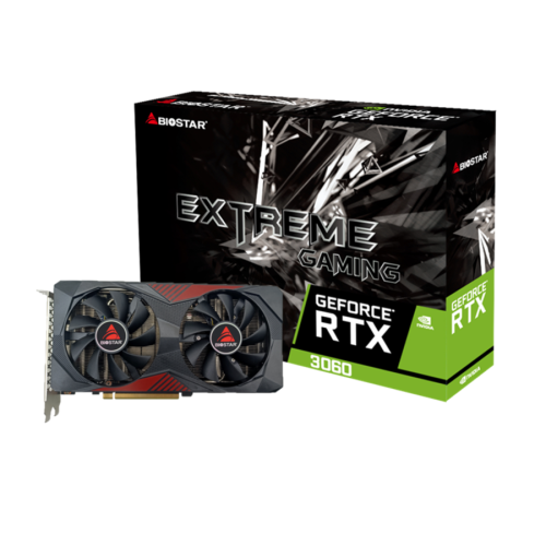 Видеокарта BIOSTAR GeForce RTX 3060 12GB GDDR6