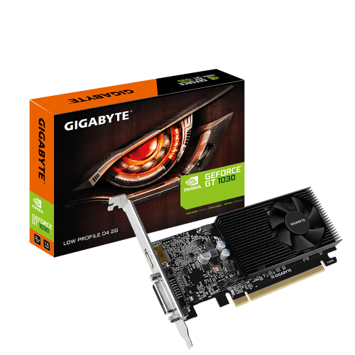 Видеокарта GIGABYTE GeForce GT 1030 D4 2GB DDR4 Low Profile