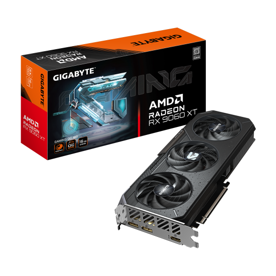 Видеокарта GIGABYTE RADEON RX 9060 XT GAMING OC 16GB GDDR6
