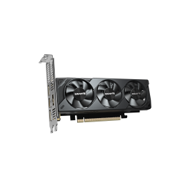Видеокарта GIGABYTE RTX 5060 Low Profile OC, 8GB, GDDR7, 128-bit, PCI Express 5.0, 450W, DLSS 4.0, 1 x HDMI 2.1, 2 x DisplayPort 2.1