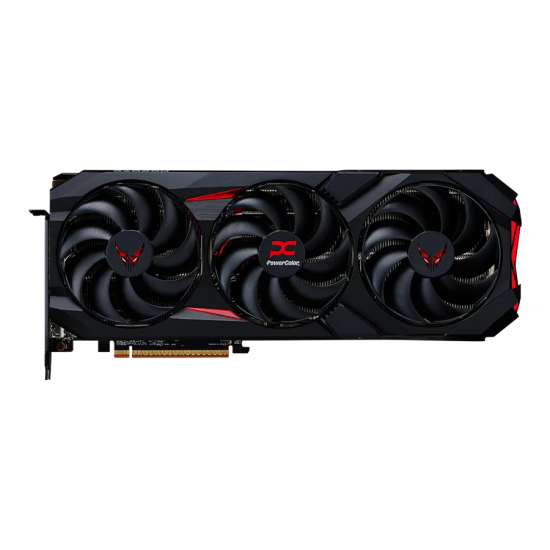 Видеокарта PowerColor Radeon RX 9070 Red Devil, 16GB GDDR6, 256-bit, 1xHDMI, 3xDP