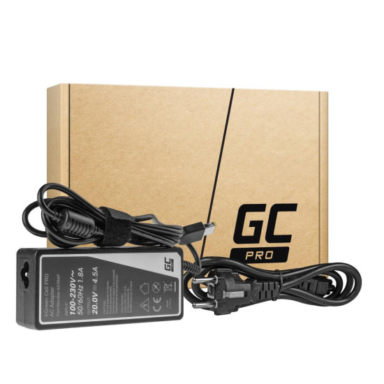 Зарядно за лаптоп Green Cell PRO 20V, 4.5A, 90W