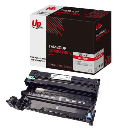 Съвместим барабанен модул UPRINT BROTHER DR3600, за MFC-L6910DN, DCP-L5510DW, HL-L6410DN, HL-L6210DW, HL-L5210DW, HL-L5210DN, MFC-L5710DW, MFC-L5710DN, MFC-L6710DW, 75000k