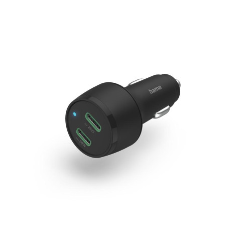 Зарядно за кола HAMA 201632, 2xUSB-C Qualcomm, 45 W