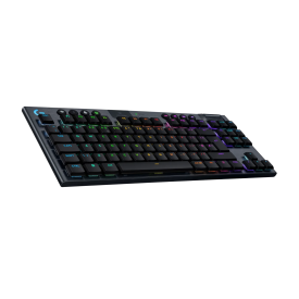 Безжична клавиатура Logitech G915X Lightspeed TKL, Tactile Switch, RGB, Bluetooth, Black