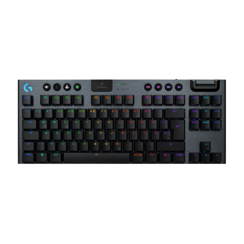 Безжична клавиатура Logitech G915X Lightspeed TKL, Tactile Switch, RGB, Bluetooth, Black