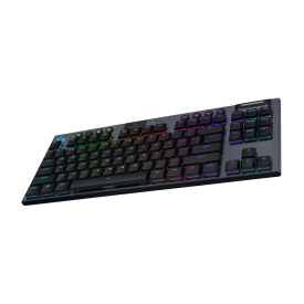 Безжична клавиатура Logitech G915X Lightspeed TKL, Tactile Switch, RGB, Bluetooth, Black