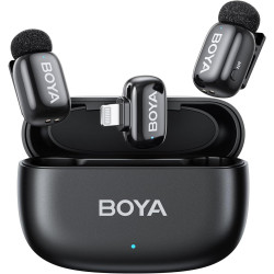 Микрофон BOYA Mini 2-03, безжичен, Lightning