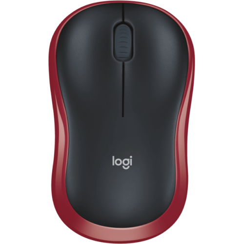 Безжична мишка Logitech M185, Red