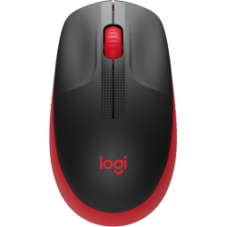 Безжична мишка Logitech M190, Red