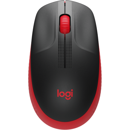 Безжична мишка Logitech M190, Red