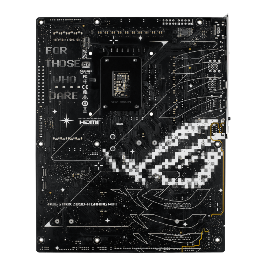 Дънна платка ASUS ROG STRIX Z890-H GAMING WIFI, ATX, LGA1851, 4x DDR5, PCIe 5.0, Wi-Fi 7