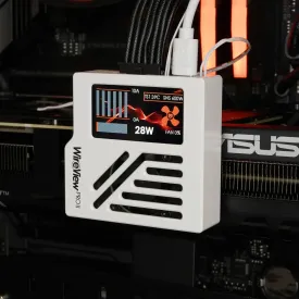 Датчик за видеокарта Thermal Grizzly WireView Pro II GPU, 12V-2x6, Reversed, White (TG-WV-P2-H19R-W)