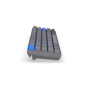 Безжична клавиатура Endorfy Thock Wireless V2 Compact, PBT, Endorfy Yellow, US Layout, RGB, Gray